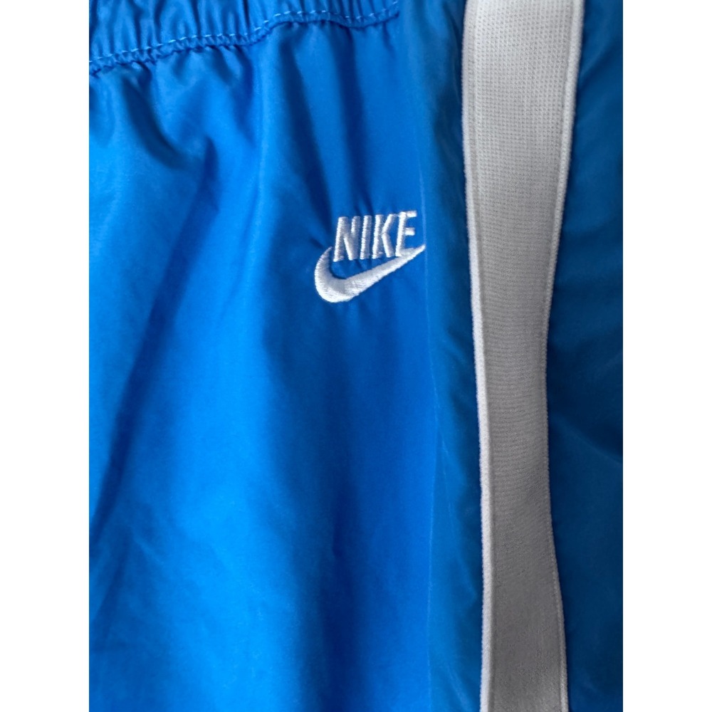 Nike Sportswear Capri Pants Athletic Training Blue White‎ Stripe YOUTH Size L - Picture 2 of 8